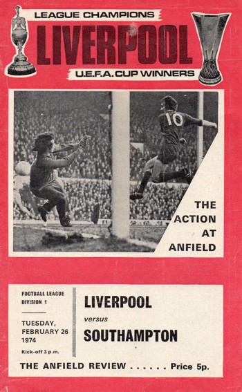Match programme
